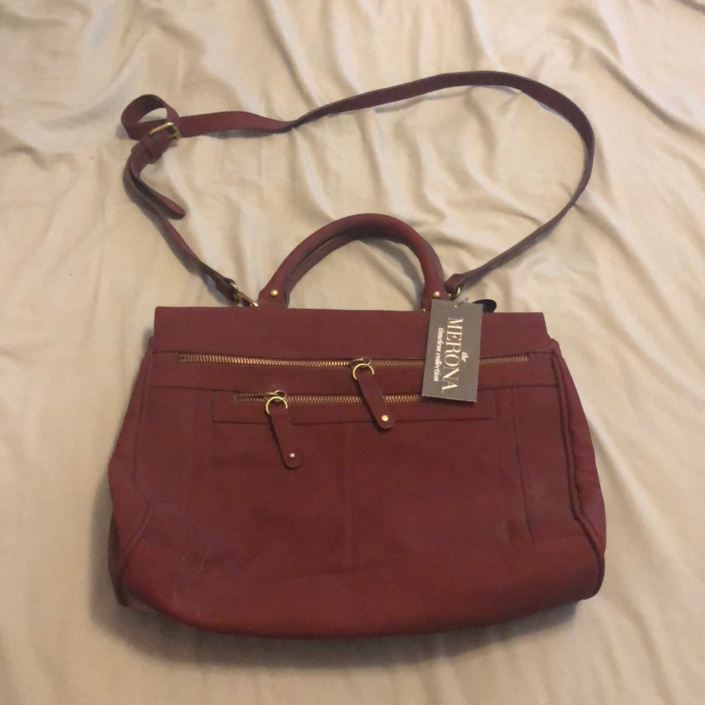 NEW MERONA MAROON PURSE